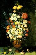 Ambrosius Bosschaert, stilleben med stor blomstervas